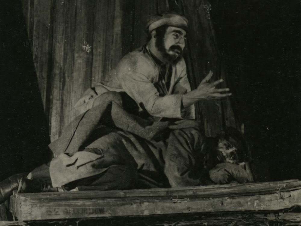 Unknown actor as a character in one of GOSET later productions, 1930s